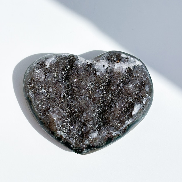 アゲート×アメジスト ハート54◇ Agate× Amethyst ◇天然石・鉱物・パワーストーン