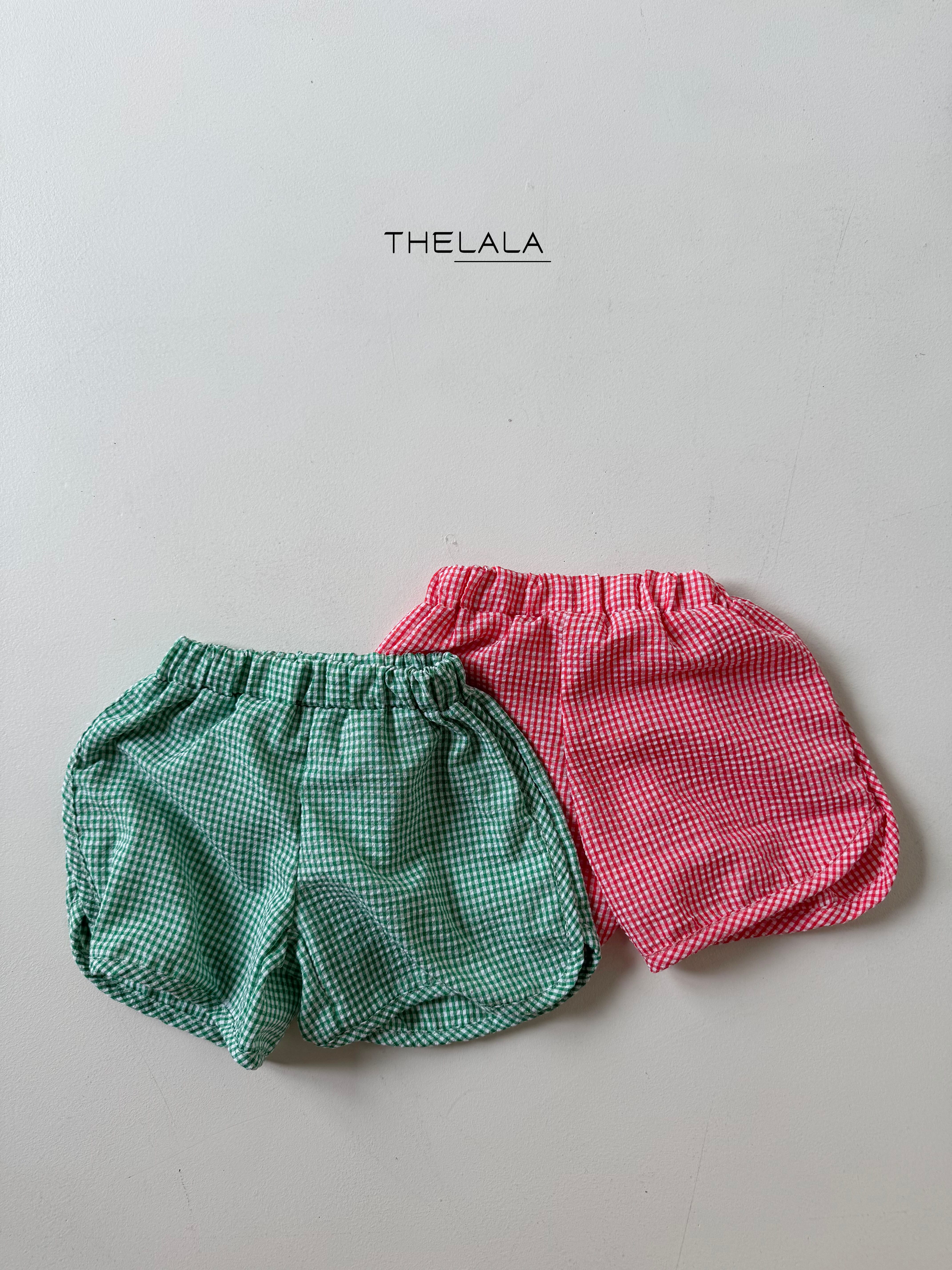 apple pants【the lala】※7月中旬〜下旬発送予定