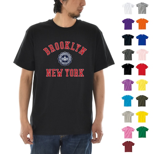 ジャスト カレッジ 半袖Tシャツ ブルックリン NY