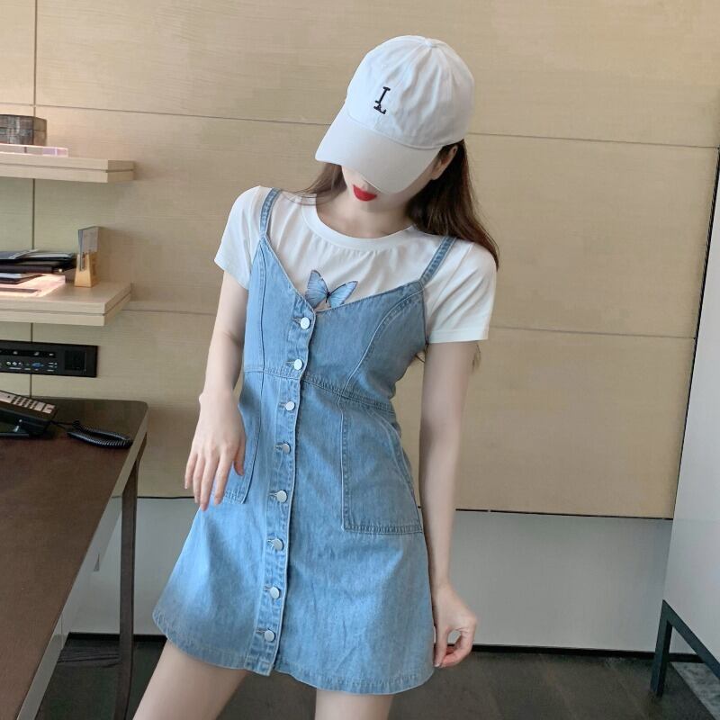 スタンダードVネックスカート ウェストドレス レディース レトロ YY-ファッション69254005754