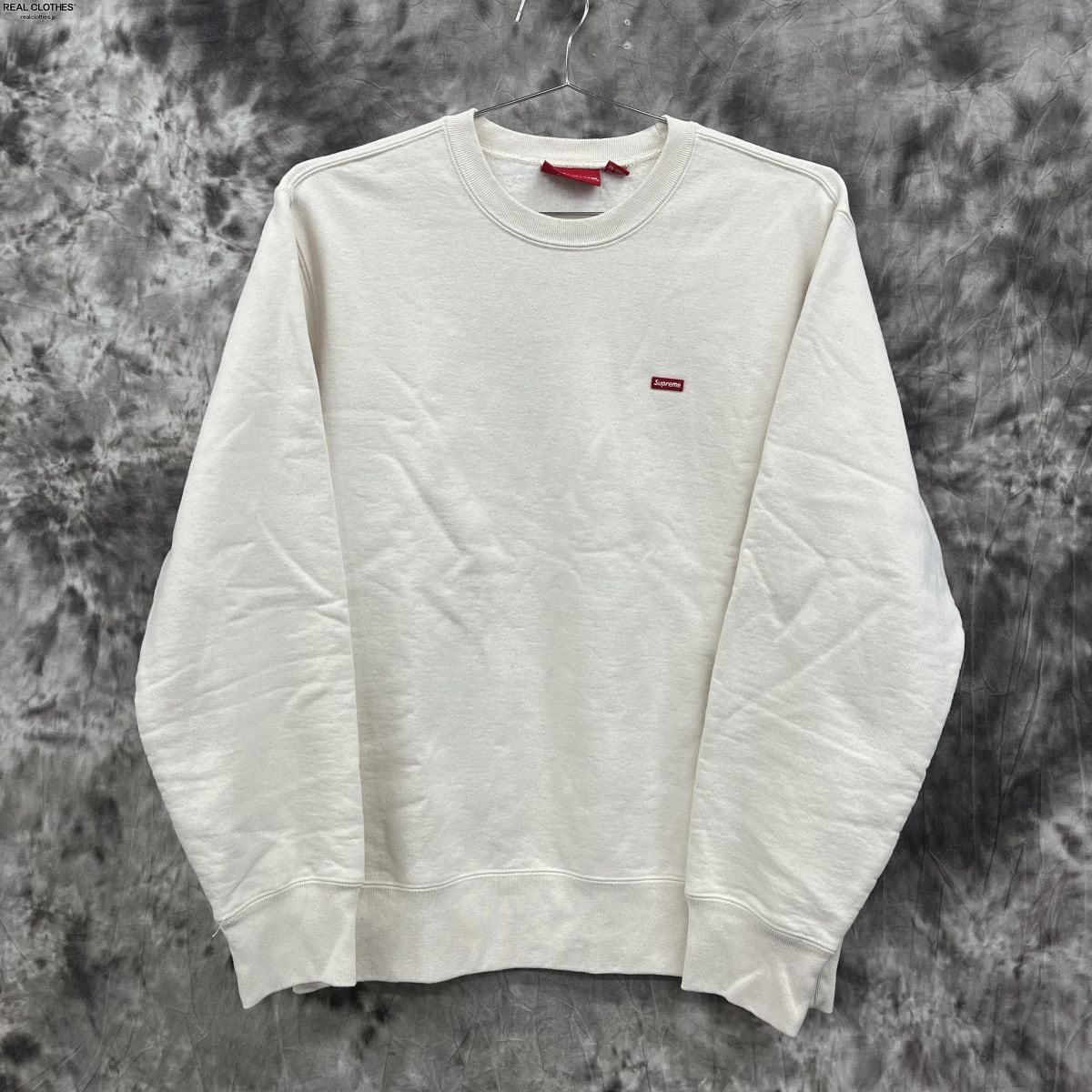 Supreme Small Box Crewneck Natural M