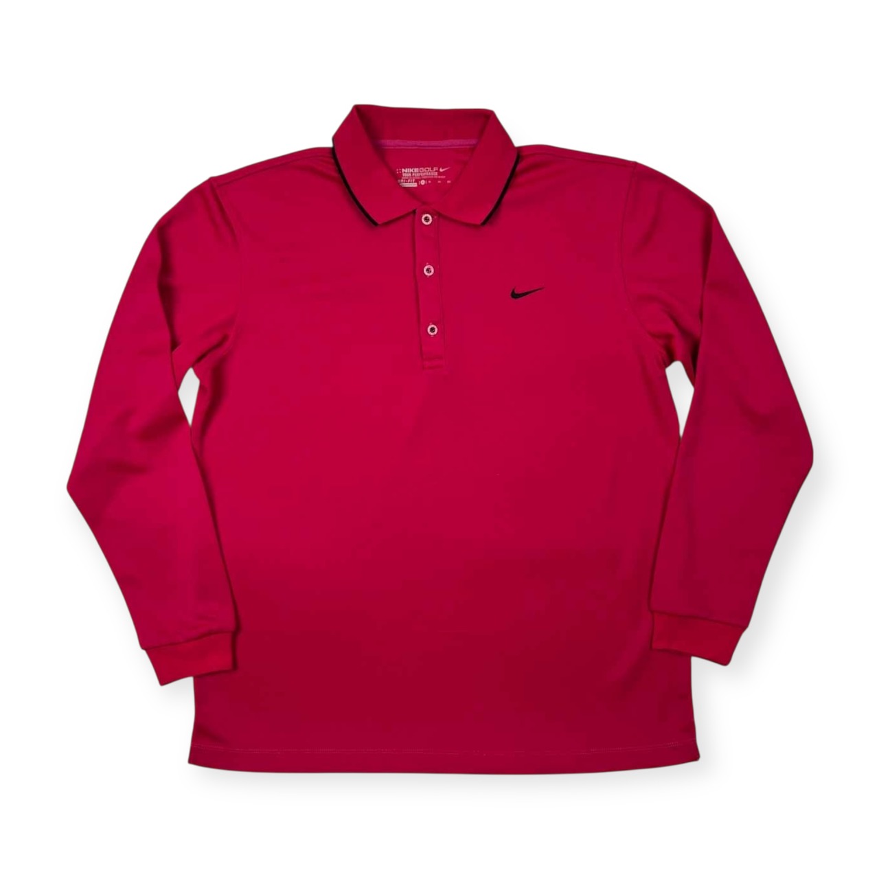 NIKE GOLF ナイキ ゴルフ ドライ 長袖 ポロシャツ サイズ XL /パープルレッド/メンズ