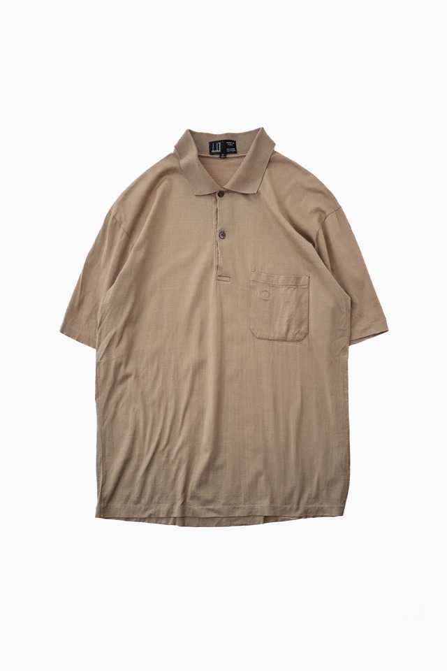 MADE IN ITALY DUNHILL BEIGE POLO SHIRT