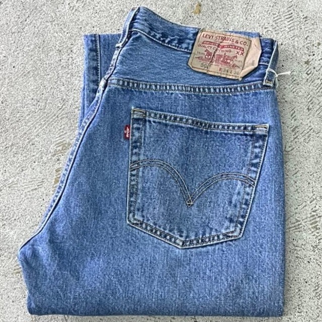 w34】levis リーバイス 501 メキシコ製 デニムパンツ w34 