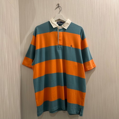 Dead Stock!! 1990s Polo by Ralph Lauren S/S Rugger Shirt