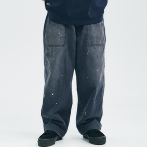 インクスプラッシュ・ヴィンテージワイドパンツN3599