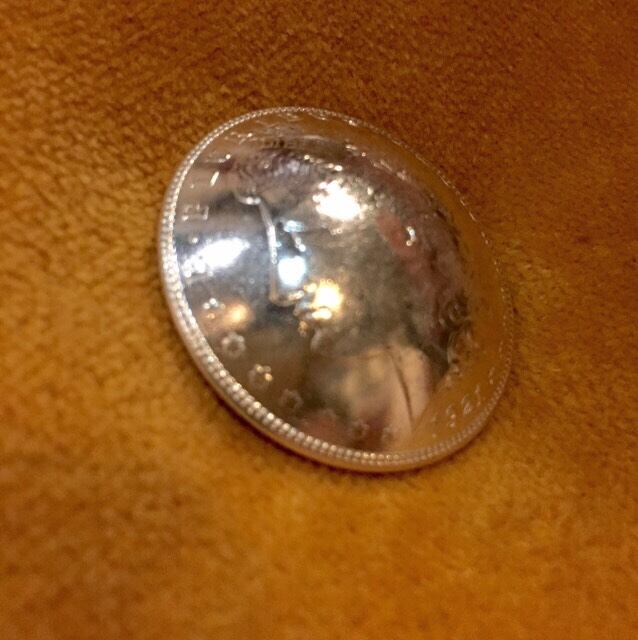 Silver Concho “One Dollar 1921” | BomCouro