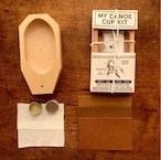カヌー型カップの手作りキット MY CANOE CUP WHITTLING KIT