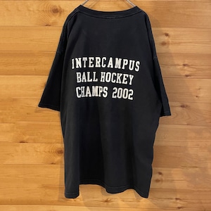 【GILDAN】カレッジ カナダ センテニアル大学 Tシャツ フィールドホッケー部 バックプリント XL ビッグサイズ  US古着 アメリカ古着