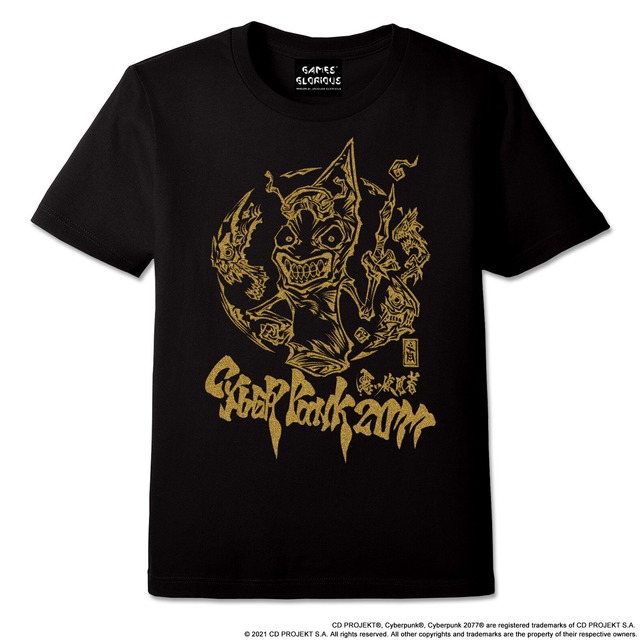 サイバーパンク2077 SKIPPY Tシャツ / GAMES GLORIOUS