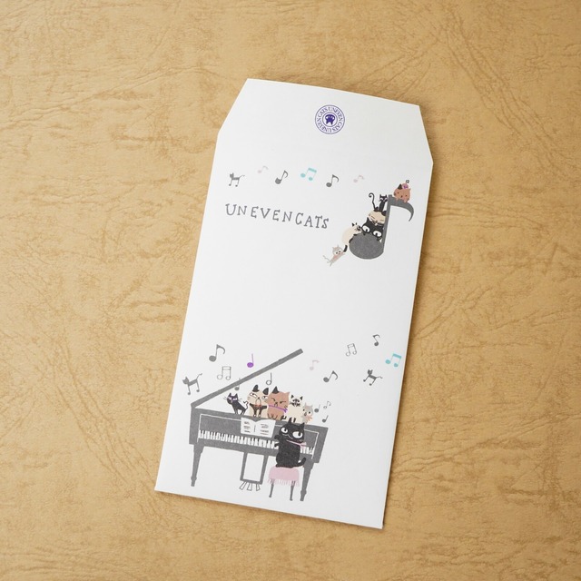 ポチ袋小　UNEVEN CATS 　music