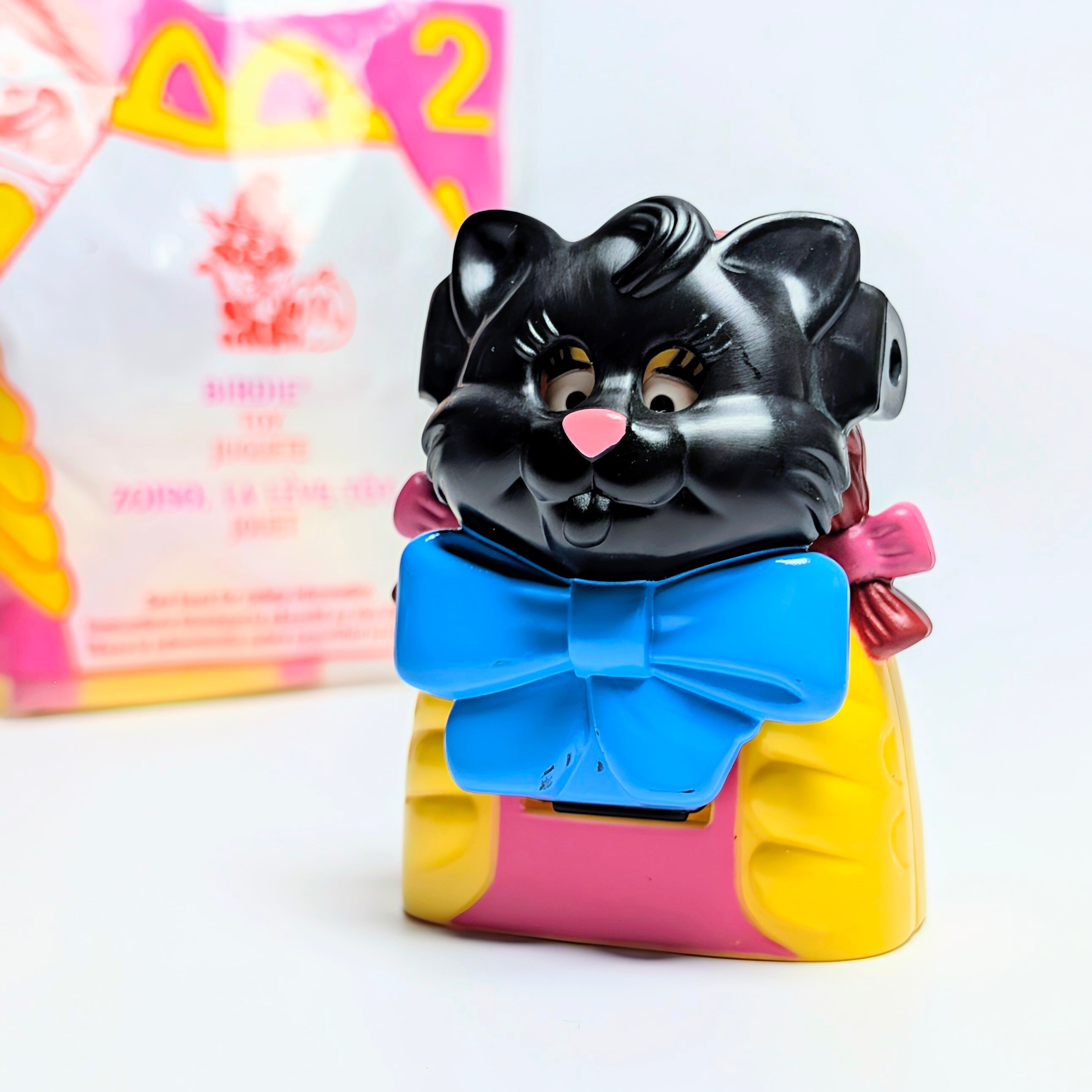 ☆ DEADSTOCK / VINTAGE 1998☆【 McDonald's ( マクドナルド ) 】1998年海外マクドナルドミールトイ『 Haunted Halloween ホーンテッド・ハロウィン 』バーディー 黒猫 未開封 / キャンディディスペンサー / ハッピーミール 〚アメリカン雑貨 アメトイ〛