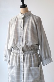 Vuokko icy grey dolman dress