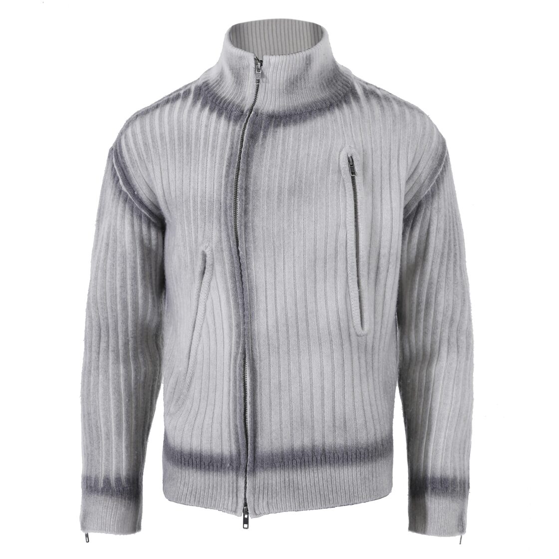 ☆RIIZE ソンチャン 着用！！【NOS COULEURS】SPRAY KNIT ZIP-UP 
