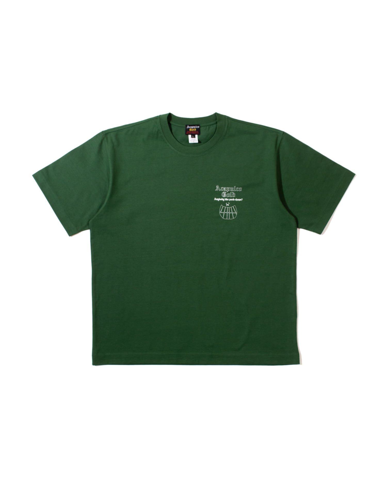7.1 oz BOX FIT / BUTCHER TEE (FOREST) | Acapulco Gold