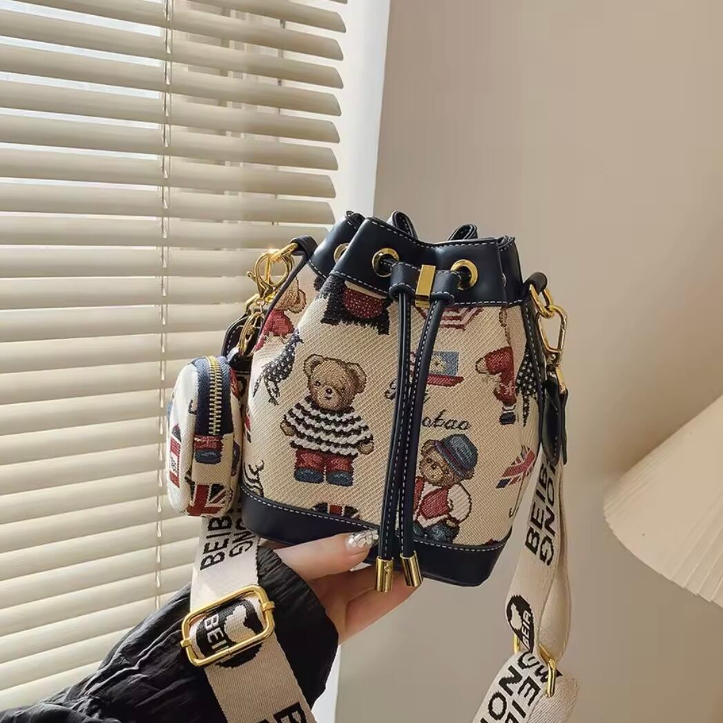 british bear shoulder bag