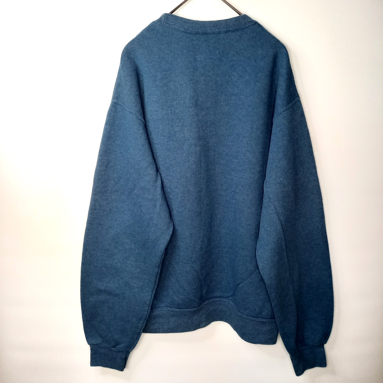 フルーツオブザルーム　スウェット　ガゼット　トレーナー　無地　くすみブルー　M