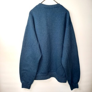 フルーツオブザルーム　スウェット　ガゼット　トレーナー　無地　くすみブルー　M