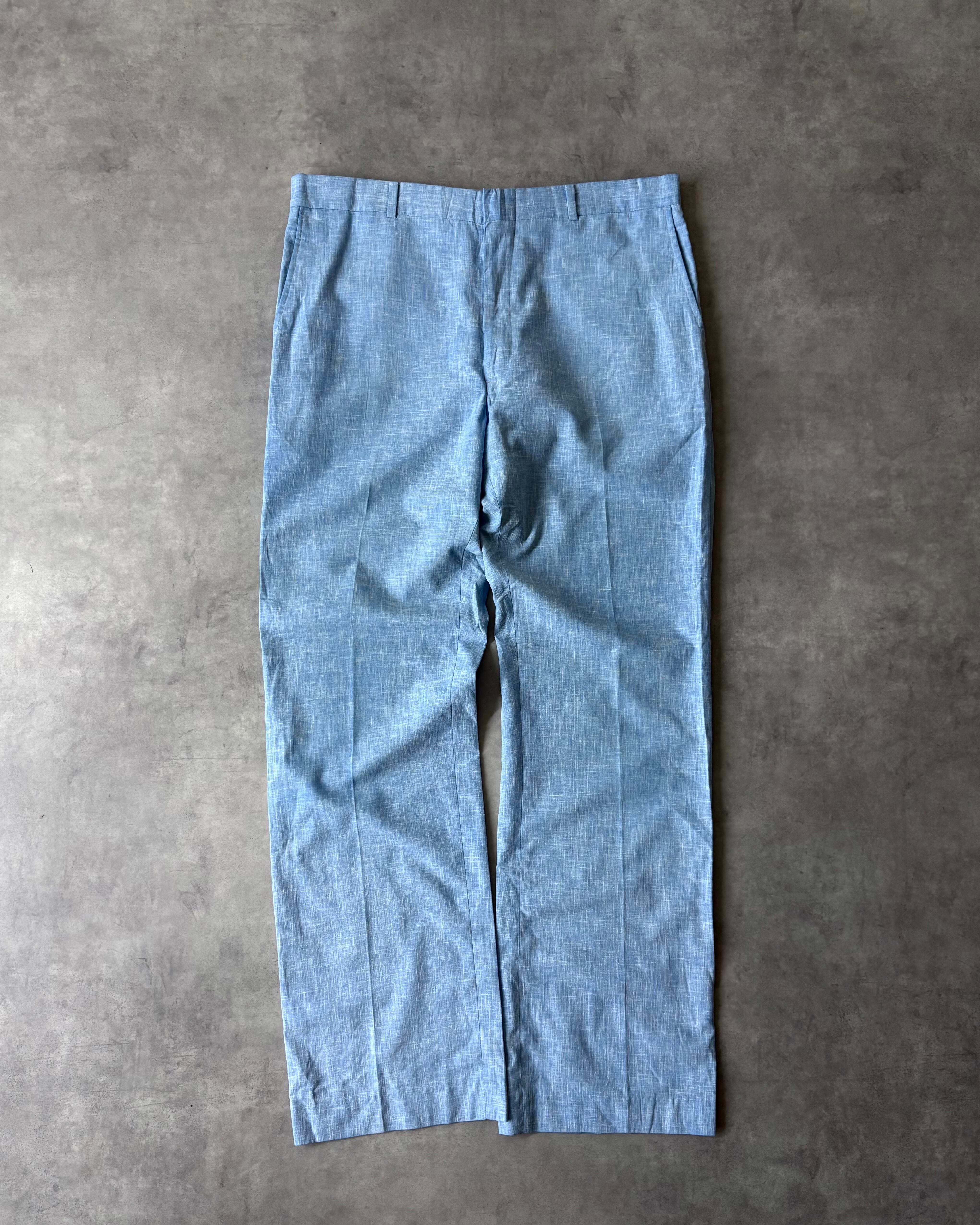 ~80s Vienna-New York Summer Poly Slacks