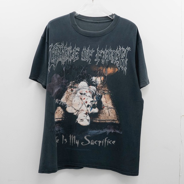 Cradle Of Filth " Life Is My Sacrifice " Cut Tag Fits XL【A6-486】