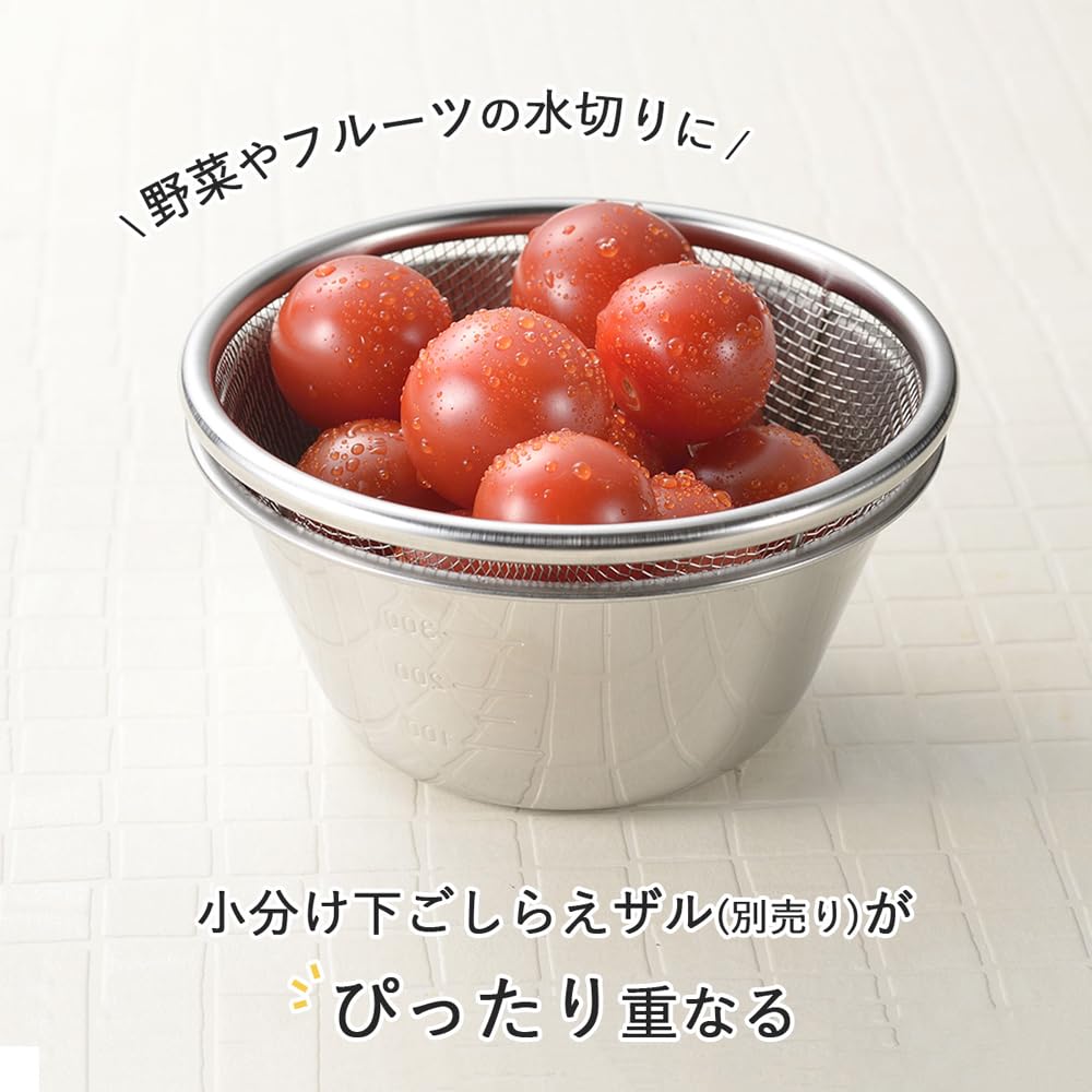 下村企販 小分けボウル 13cm 3個組 【日本製】 食洗機対応 下ごしらえ