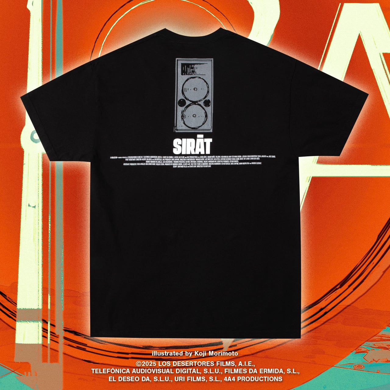 SIRĀT illustrated by Koji Morimoto × GEEKS RULE SILKSCREEN
