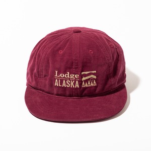 TACOMA  FUJI RECORDS / Lodge ALASKA LOGO CAP ’23 Designed by Hiroshi Iguchi