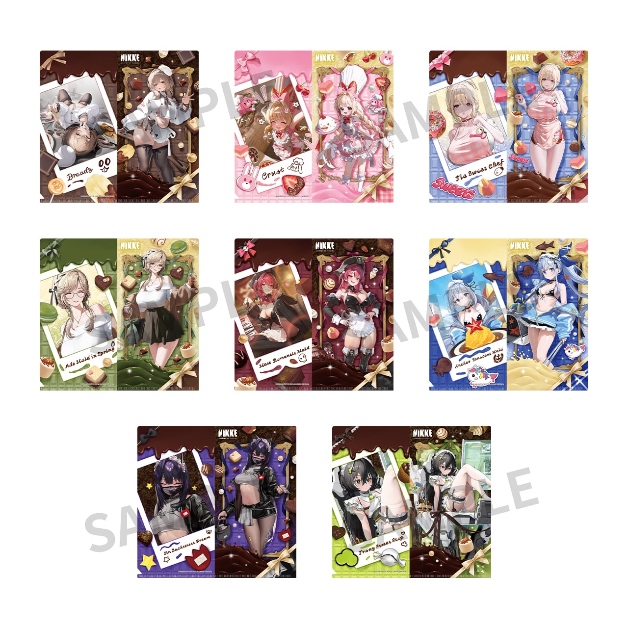 【ストア限定】勝利の女神:NIKKE トレーディングチケットホルダー(SWEET VALENTINE FAIR)