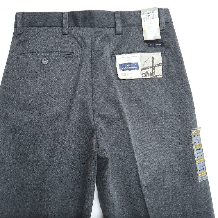 古着 未使用 ドッカーズ DOCKERS チノパンツ ツータック スラックス