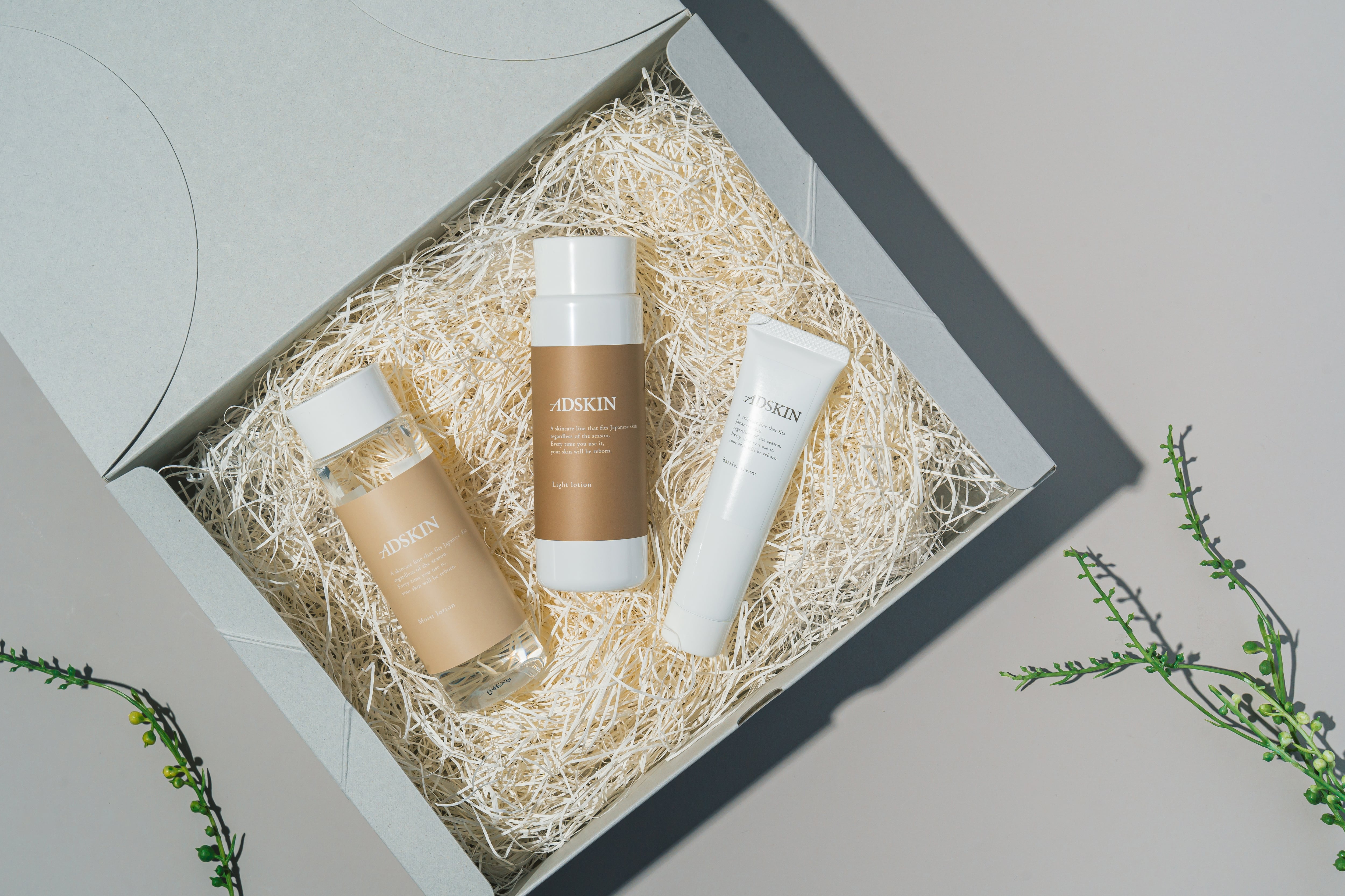 【定期便2ヶ月】モイストローション、ライトローション、バリアクリーム