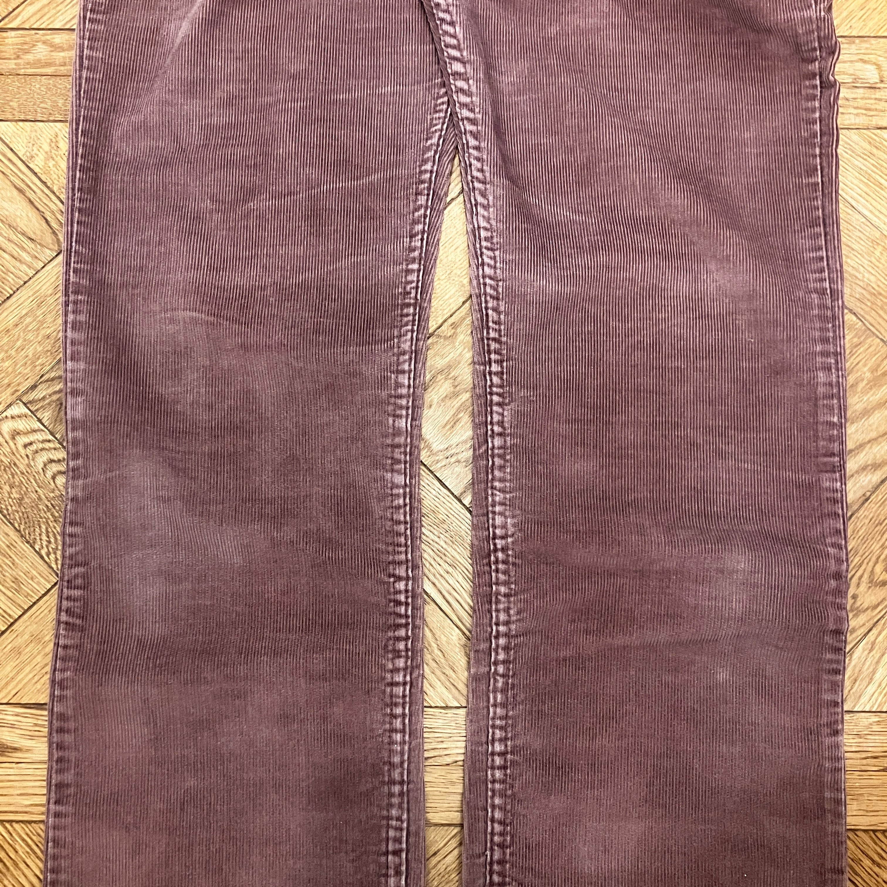 ① 1980S LEVI'S 519 CORDS PANT BURGUNDY FADE | safarionline