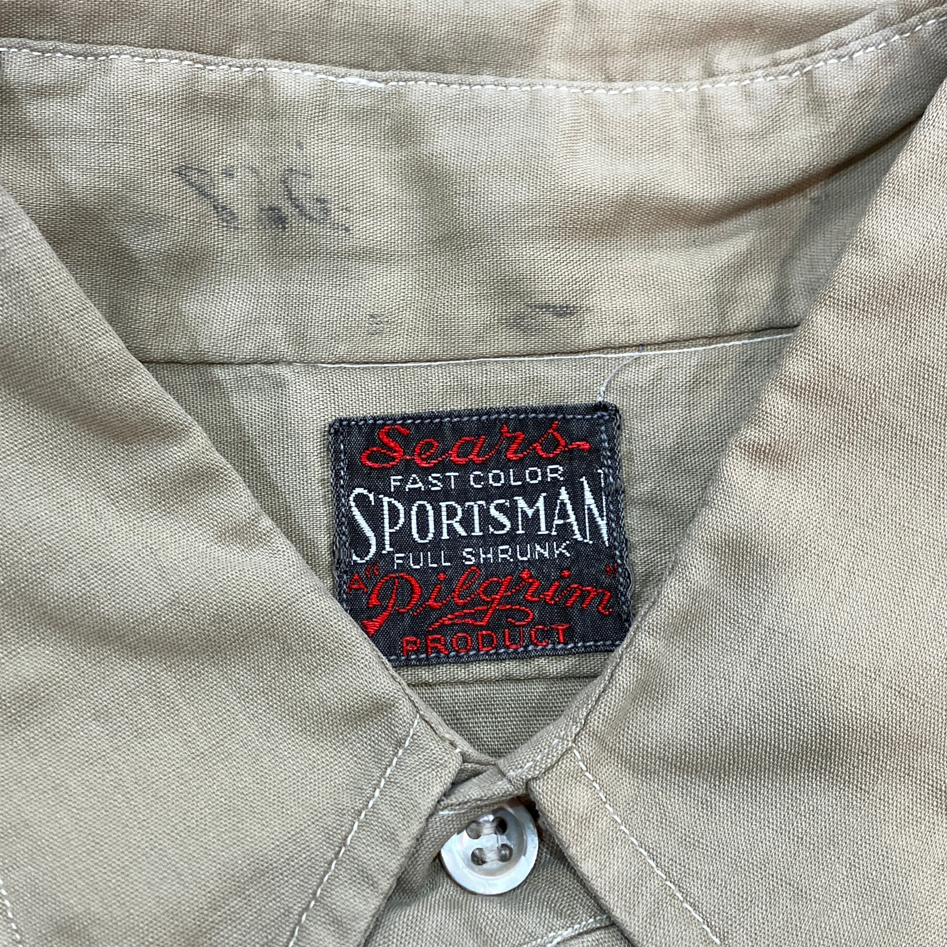 ①1940'S PILGRIM SPORTSMAN SHIRT | safarionline