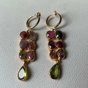 ナチュラルストーン　イヤリング