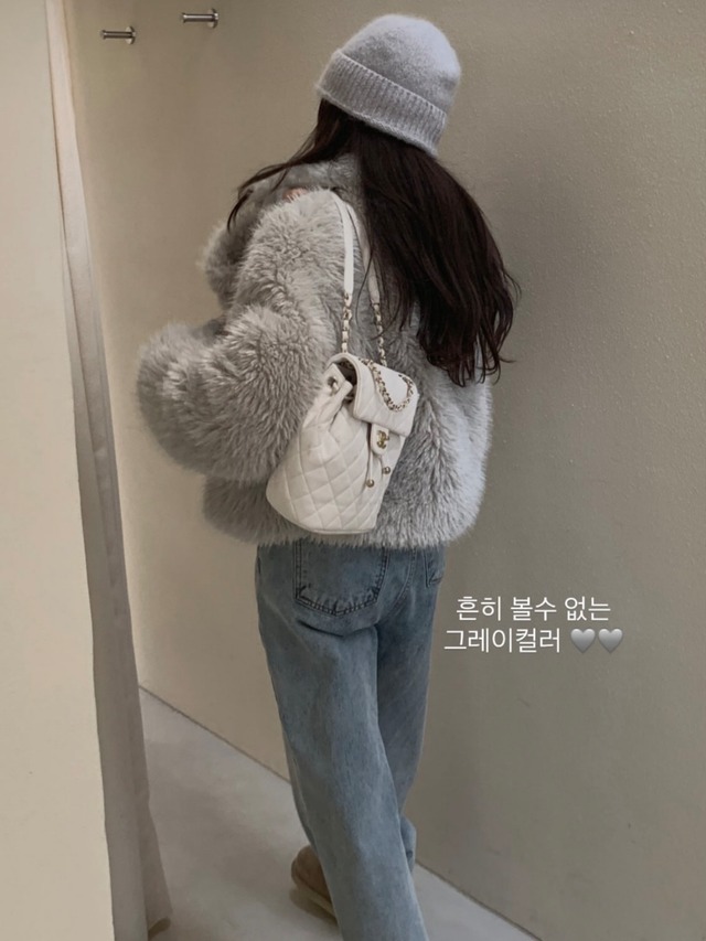 (即納) miel / 123 Salt kimo fleece denim Ssize