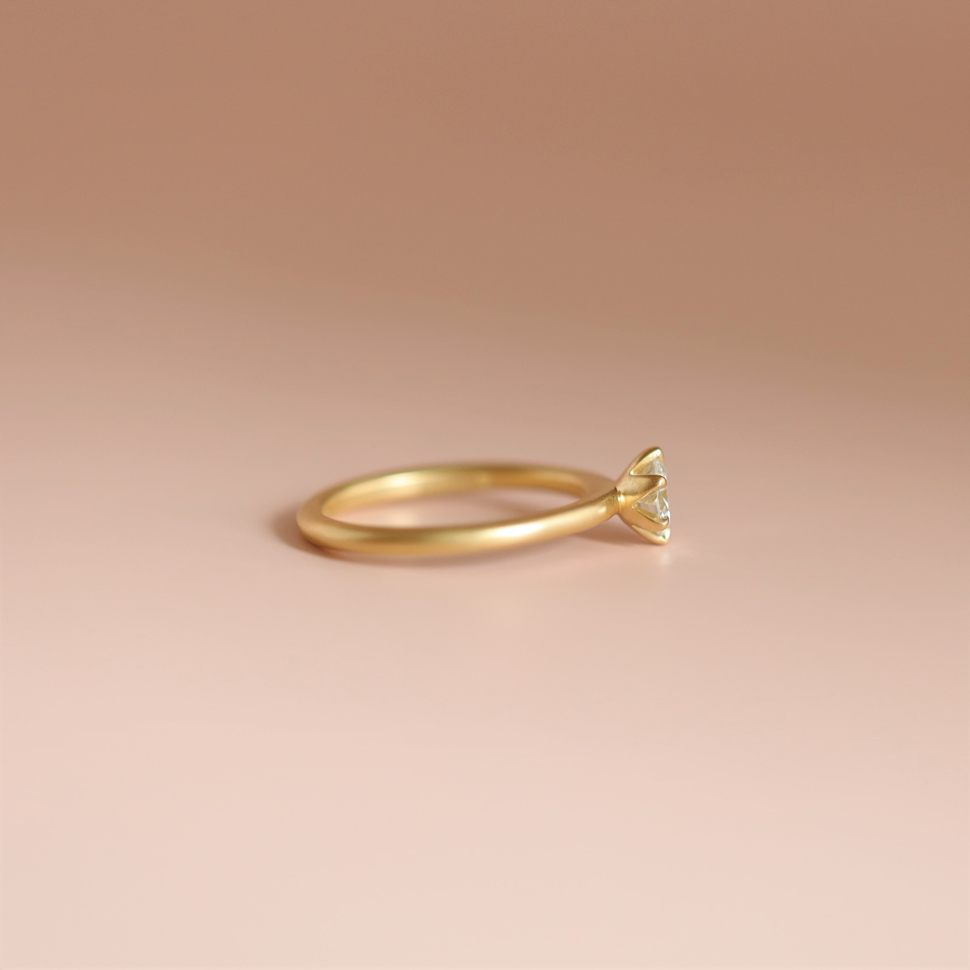 Tsubomi】つぼみの指輪 ダイヤモンド0.25ct エンゲージリング 婚約指輪