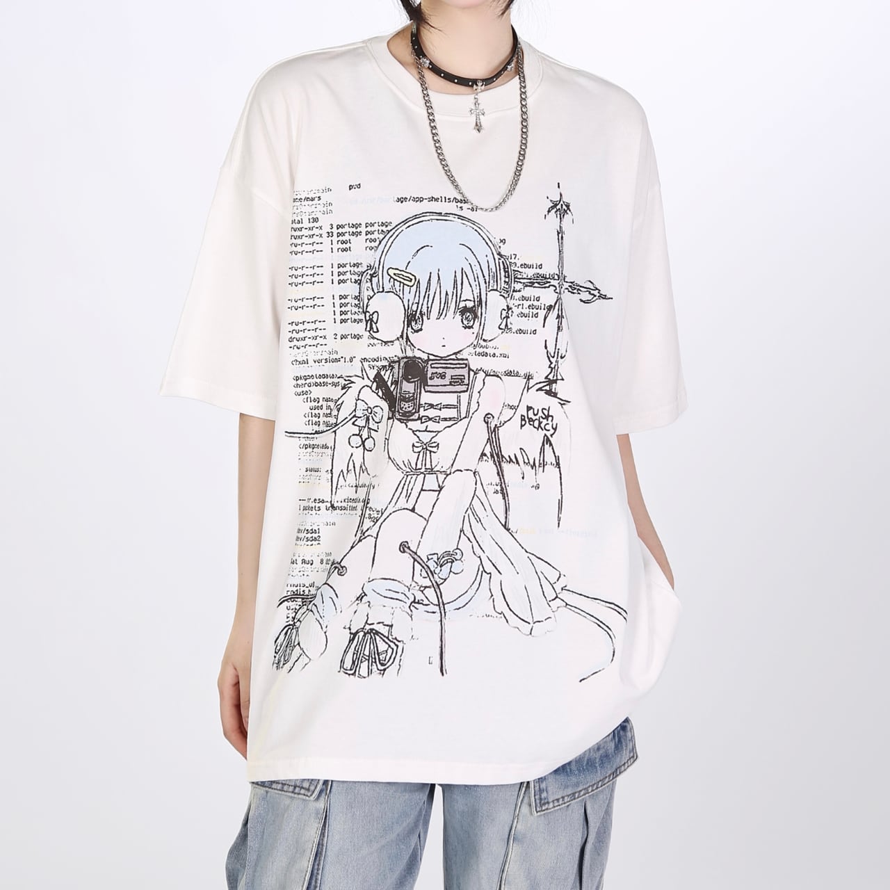 サイバーエンジェルＴシャツ　4color　1203