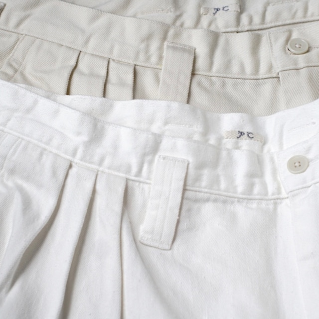 【GINZA EXCLUSIVE】SUMMER WHITE BEBOP PANTS 2022