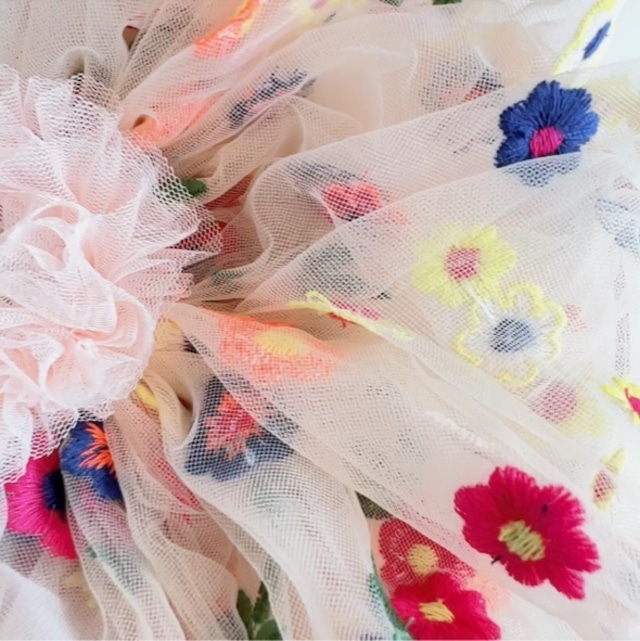 お花のお花ポシェット