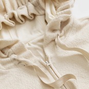 【2color】陰影をまとうギャザーフーディー 《P0268》