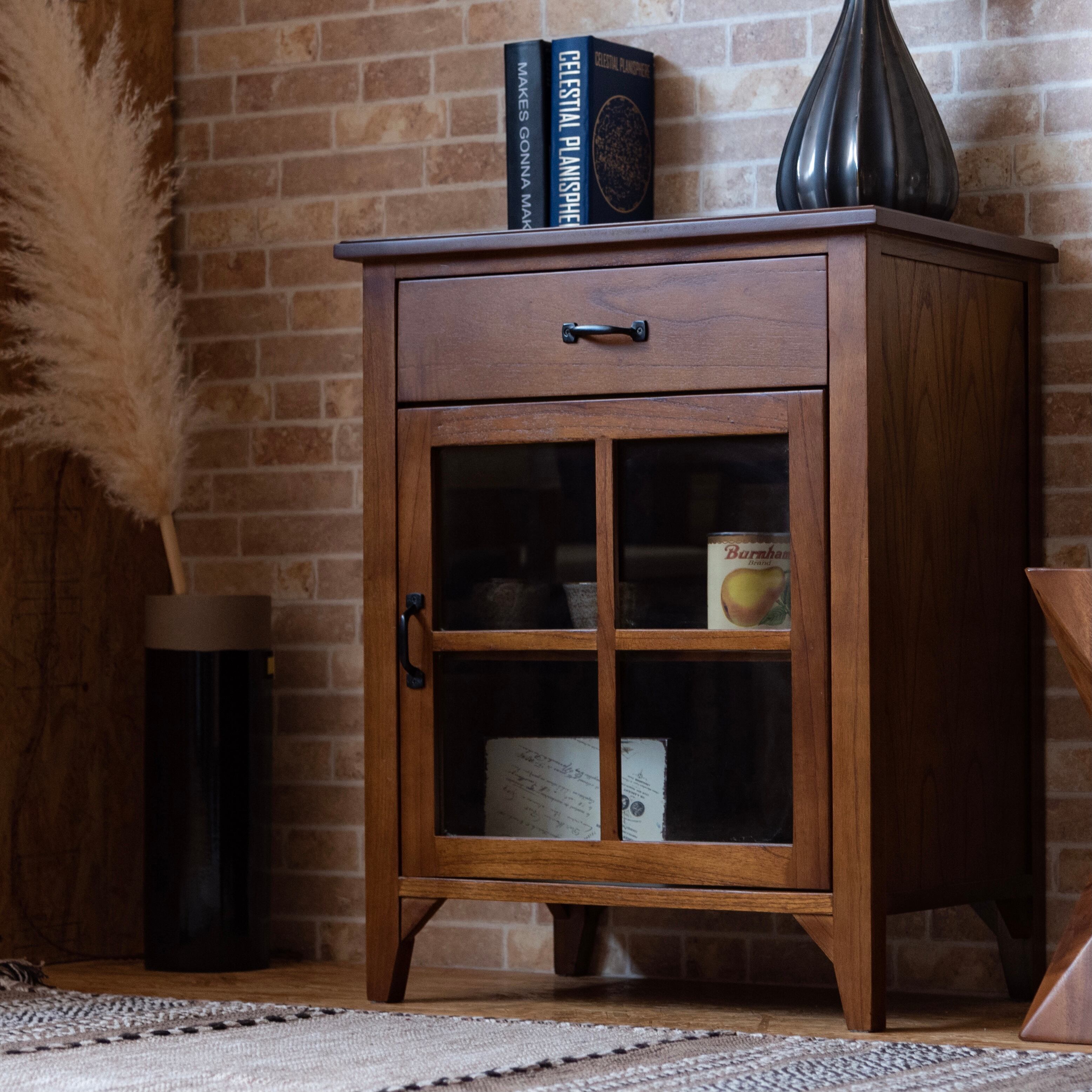 Mindy Wood Mini Cabinet / 北欧スタイル 木製ミニキャビネット
