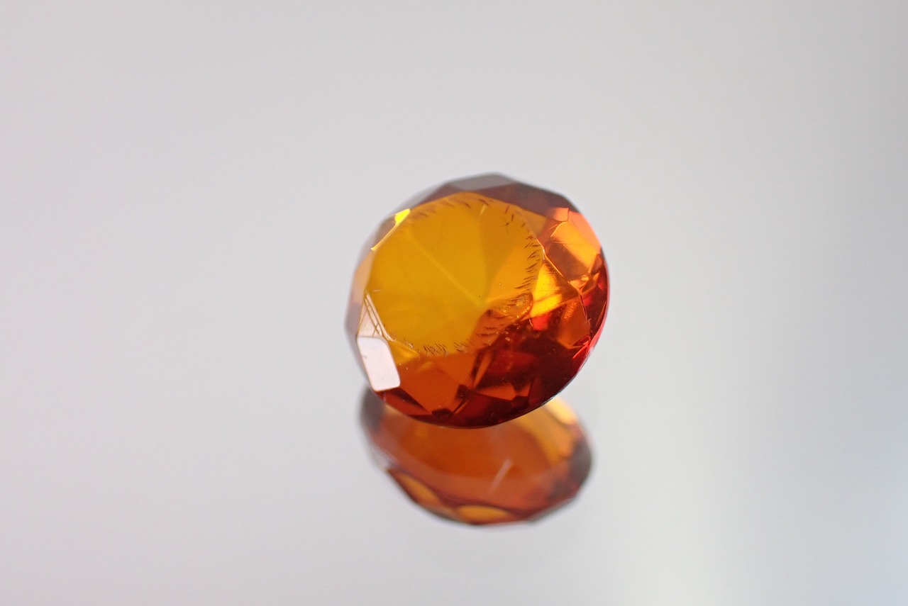 【原石セット】バルティックアンバー 1.28ct/5.02ct 　[C2‐1044]