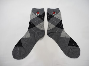 Junky Rose Check-Socks (JMS1907-021)