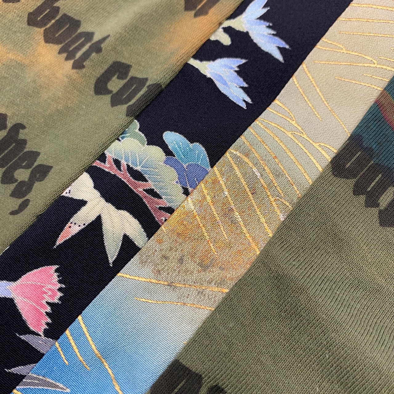 【tshirts231】L size  KIMONO &  print T-SHIRTS