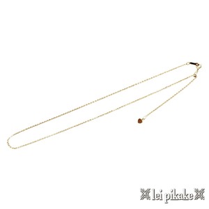 選べる３色 女性向け 細め シルバーチェーン アジャスター付 アズキチェーン あずき ハワイアンジュエリー 長さ最大約45cm 女性に人気のサイズ  ss035mm ps035mm  lei-ys035mm