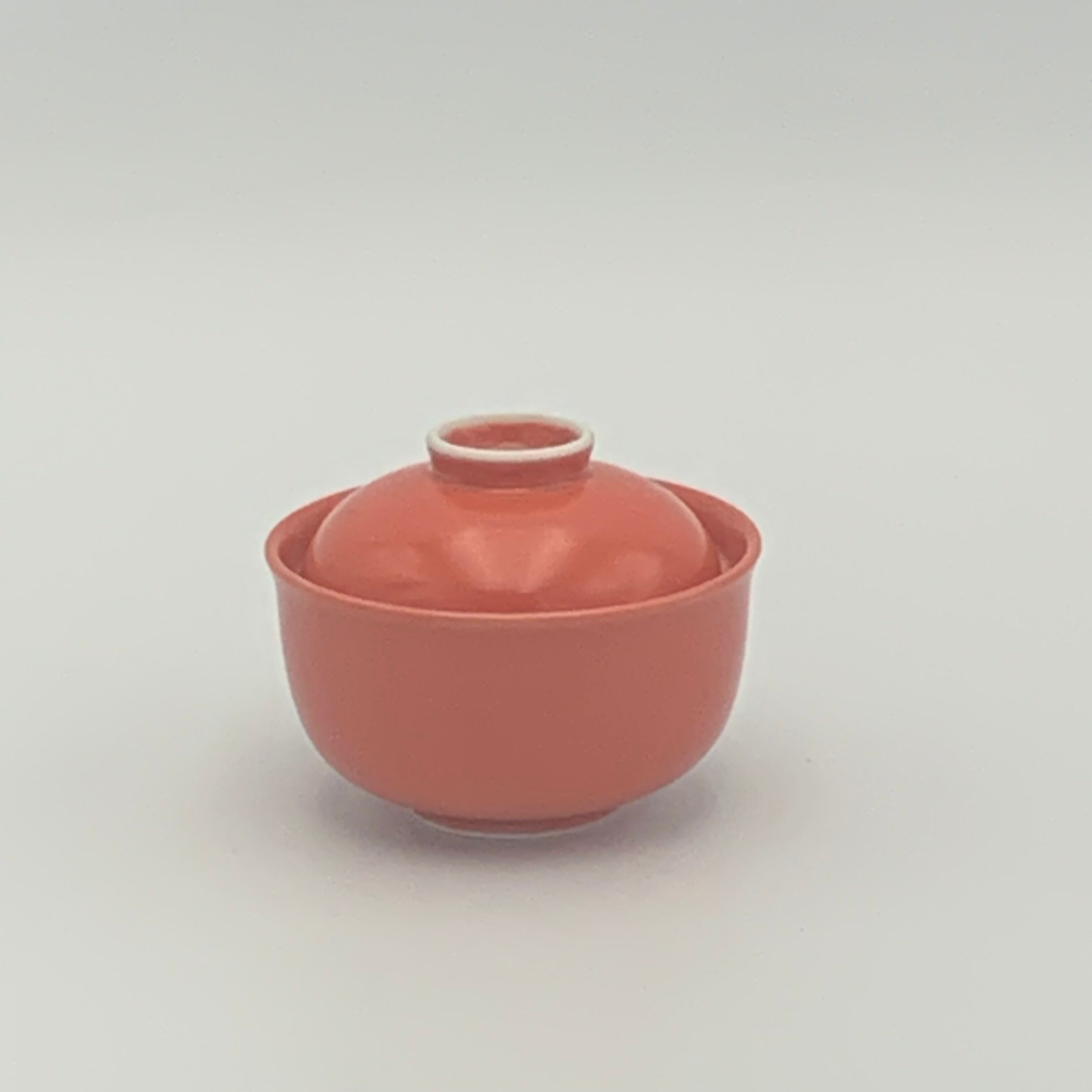 アウトレット品 有田焼 朱塗 小蓋物 | 有田焼ショップ まるとも陶磁器