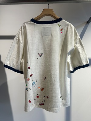 【25SS】Maison MIHARA YASUHIRO ミハラヤスヒロ / SMILYEFACE PT SK TEE /