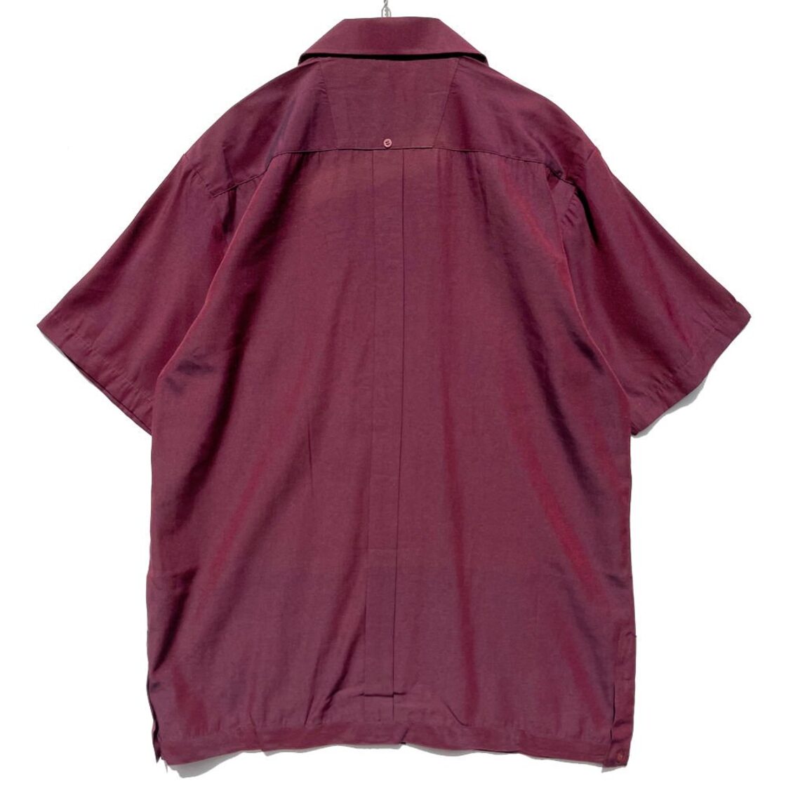 Vintage Cuban Style S / S Open Color Shirt [TROPICAL PACE] [1980s 