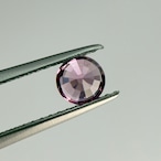 マラヤガーネット 4.5x4.5x3.1mm, 0.48ct, マダガスカル産