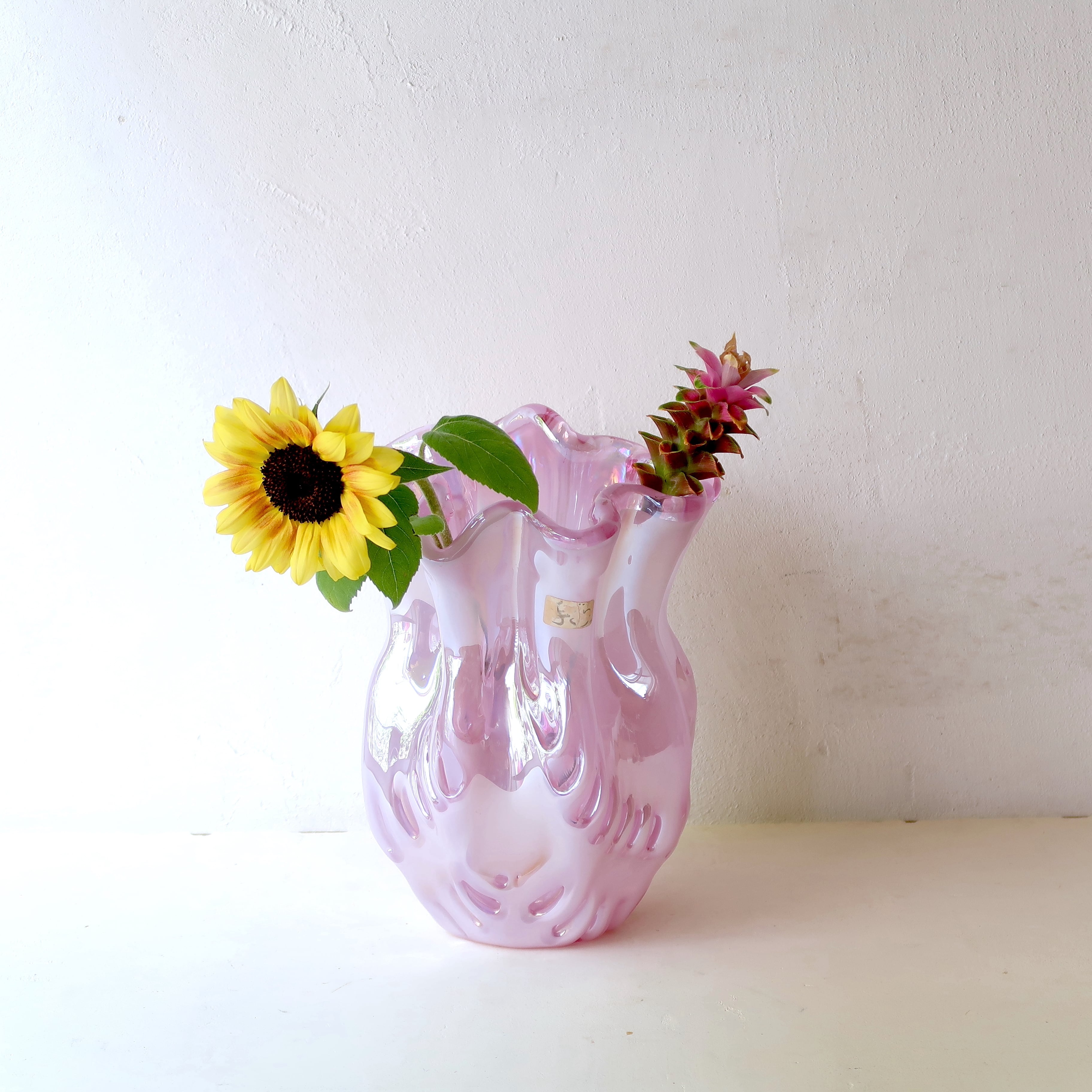 ぷっくりパープルのオーロラ花瓶 | SUISUI