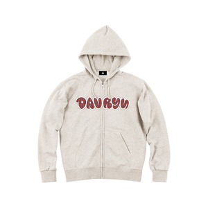 DAVRYU check Zip HOODIE [赤チェック]